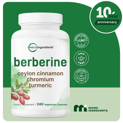 Berberine with Ceylon Cinnamon Capsules